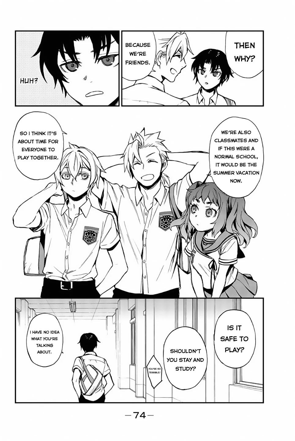 Owari no Seraph: Guren Ichinose's Catastrophe at 16 Chapter 14 page 25 - Chapter 14