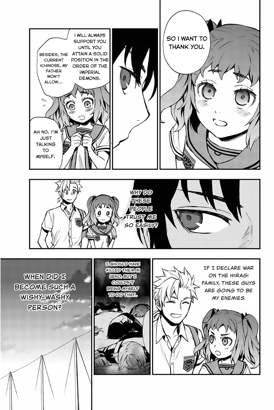 Owari no Seraph: Guren Ichinose's Catastrophe at 16 Chapter 14 page 28 - Chapter 14