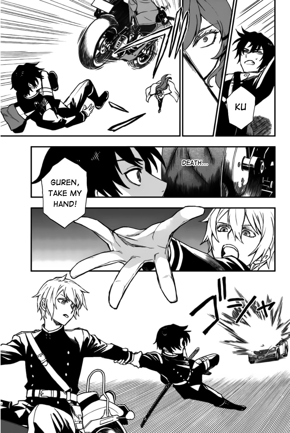 Owari no Seraph: Guren Ichinose's Catastrophe at 16 Chapter 15 page 14 - Chapter 15