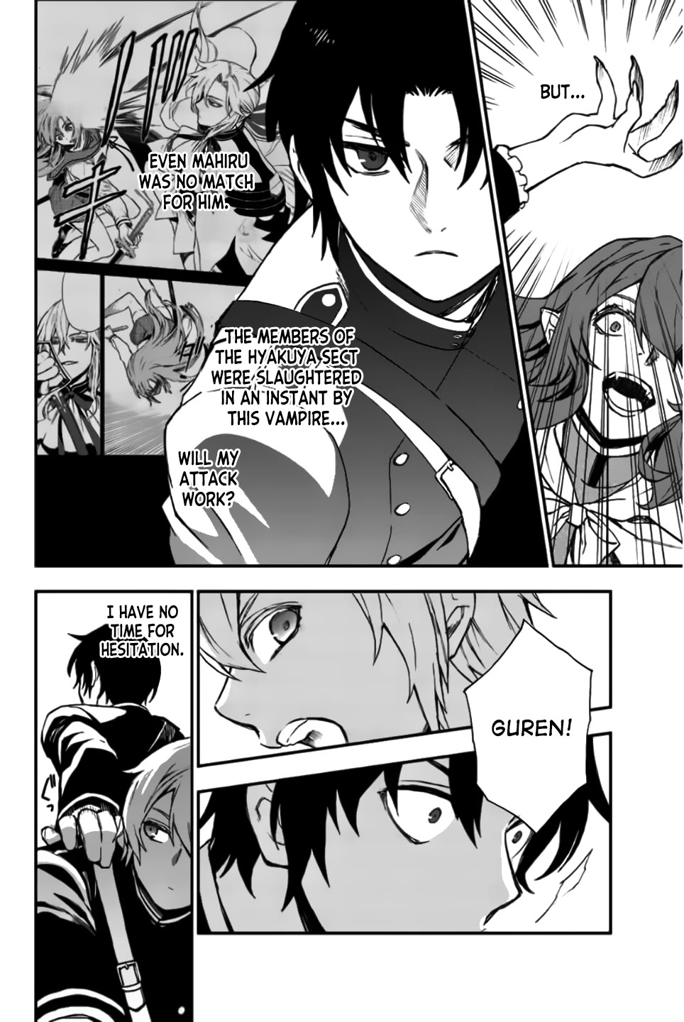 Owari no Seraph: Guren Ichinose's Catastrophe at 16 Chapter 15 page 17 - Chapter 15