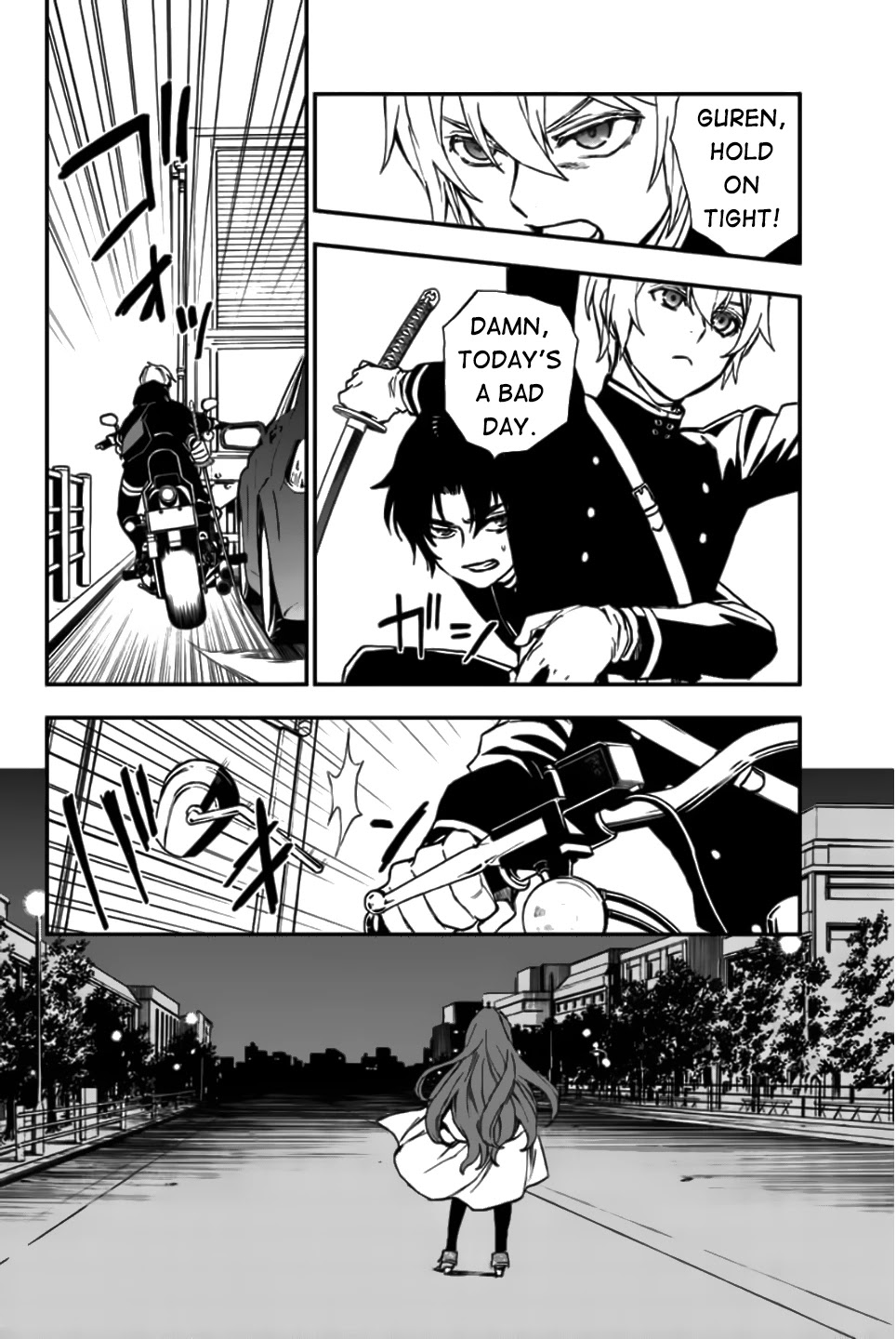 Owari no Seraph: Guren Ichinose's Catastrophe at 16 Chapter 15 page 22 - Chapter 15