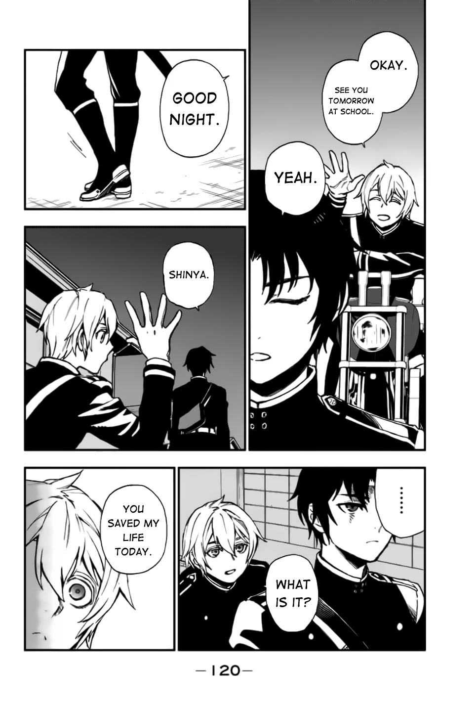 Owari no Seraph: Guren Ichinose's Catastrophe at 16 Chapter 15 page 28 - Chapter 15