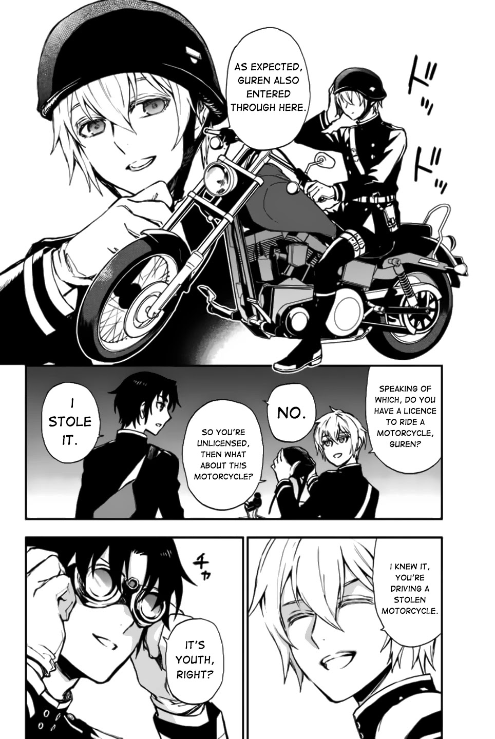 Owari no Seraph: Guren Ichinose's Catastrophe at 16 Chapter 15 page 3 - Chapter 15