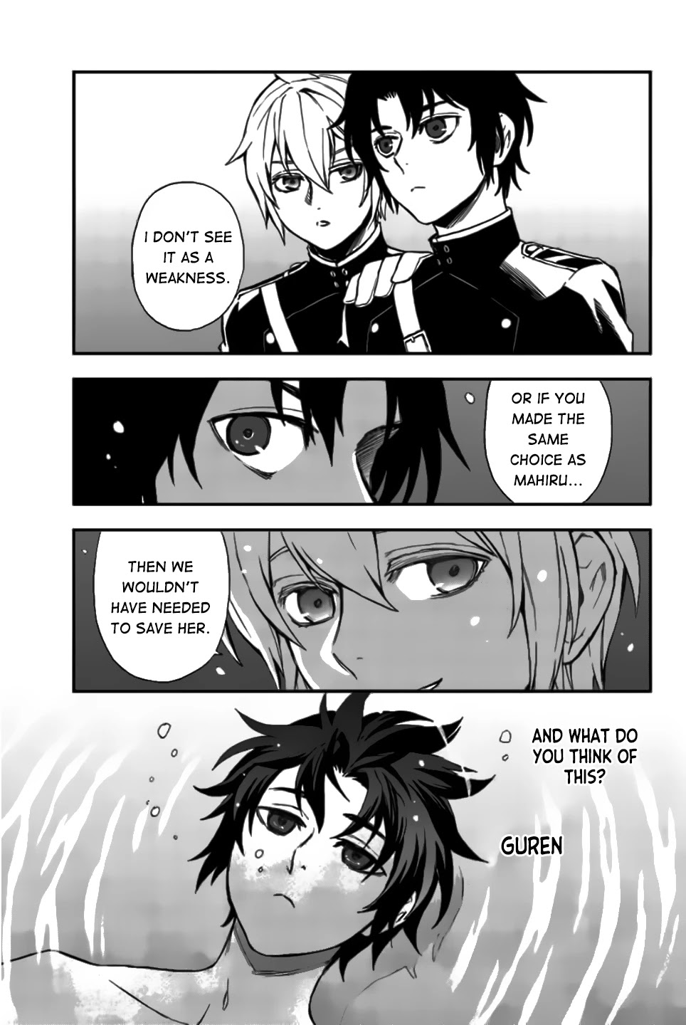 Owari no Seraph: Guren Ichinose's Catastrophe at 16 Chapter 15 page 35 - Chapter 15