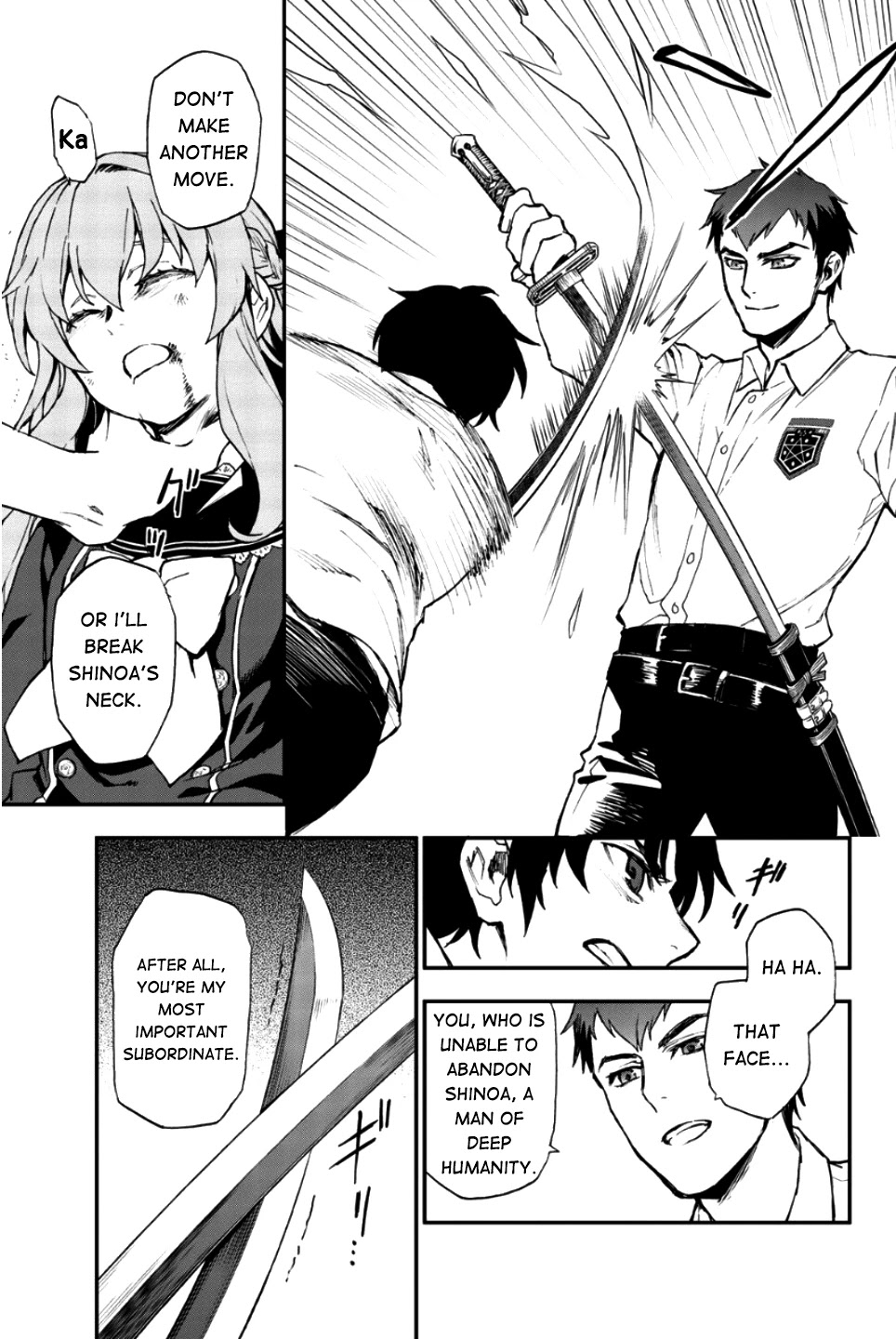 Owari no Seraph: Guren Ichinose's Catastrophe at 16 Chapter 16 page 22 - Chapter 16