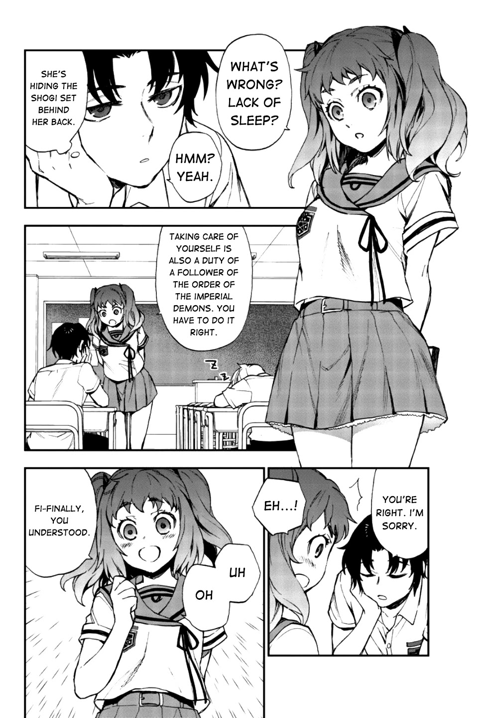 Owari no Seraph: Guren Ichinose's Catastrophe at 16 Chapter 16 page 3 - Chapter 16