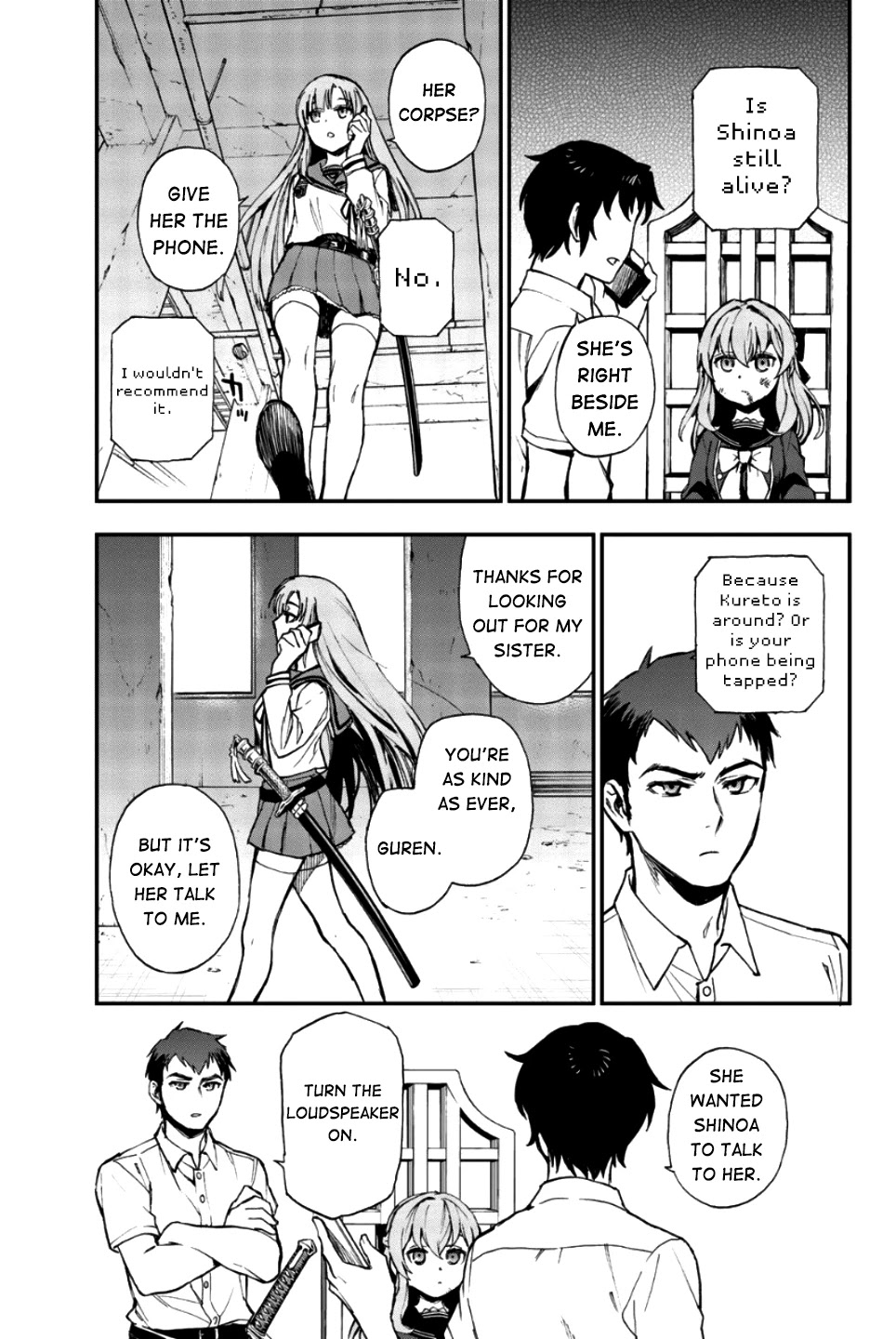 Owari no Seraph: Guren Ichinose's Catastrophe at 16 Chapter 16 page 34 - Chapter 16