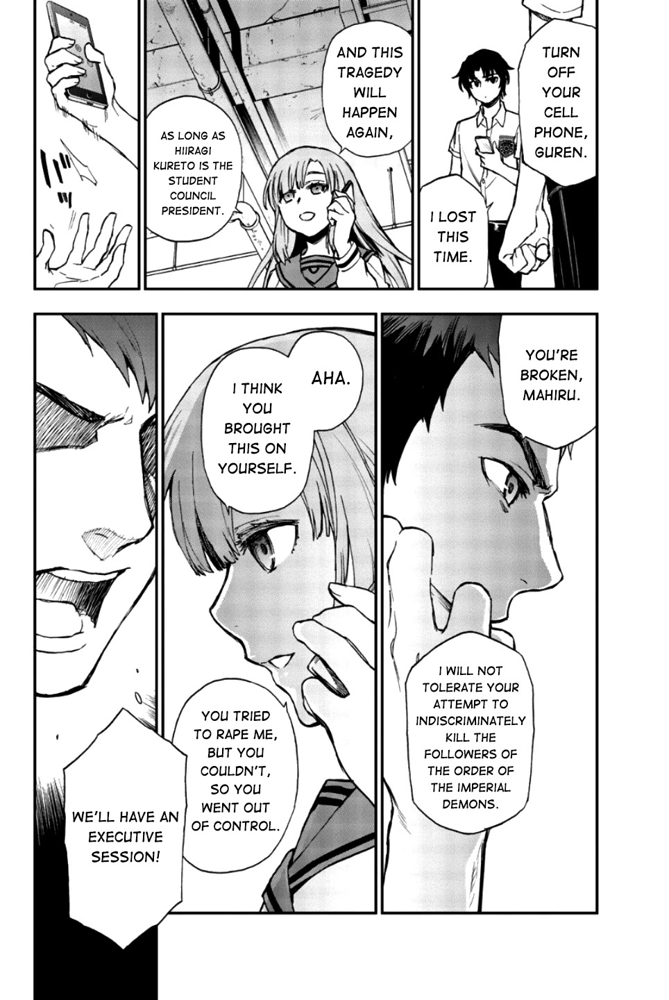 Owari no Seraph: Guren Ichinose's Catastrophe at 16 Chapter 16 page 41 - Chapter 16