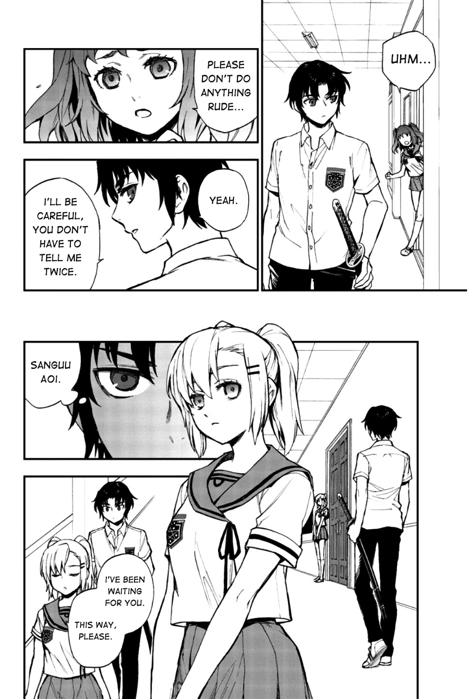 Owari no Seraph: Guren Ichinose's Catastrophe at 16 Chapter 16 page 9 - Chapter 16