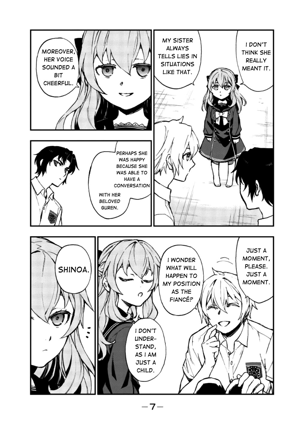 Owari no Seraph: Guren Ichinose's Catastrophe at 16 Chapter 17 page 10 - Chapter 17