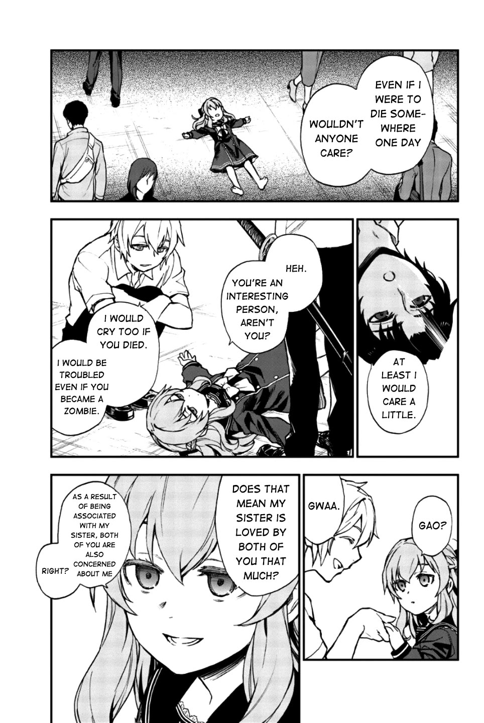 Owari no Seraph: Guren Ichinose's Catastrophe at 16 Chapter 17 page 12 - Chapter 17
