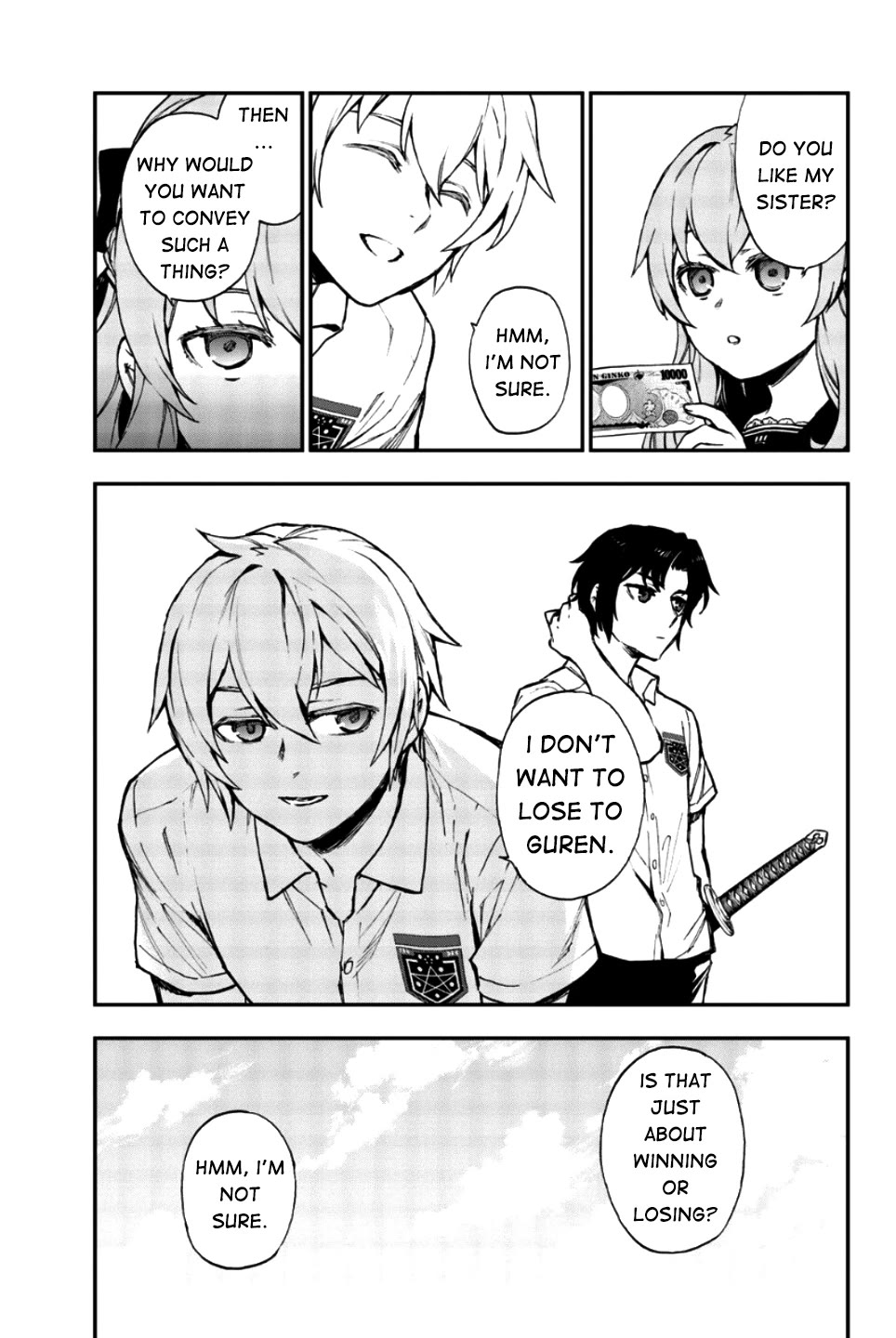 Owari no Seraph: Guren Ichinose's Catastrophe at 16 Chapter 17 page 16 - Chapter 17