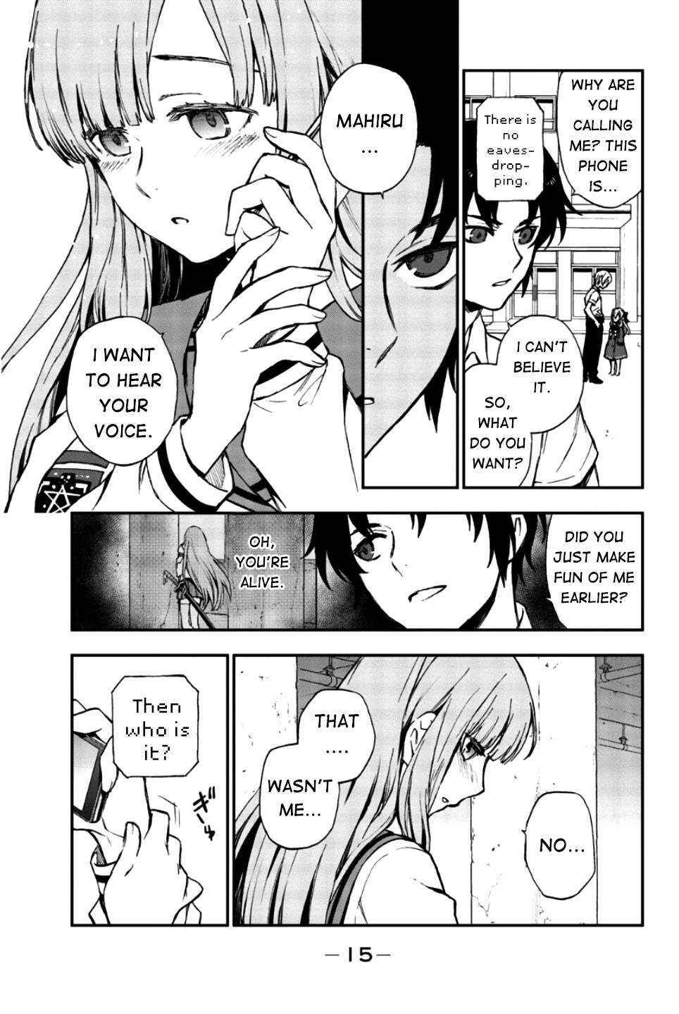 Owari no Seraph: Guren Ichinose's Catastrophe at 16 Chapter 17 page 18 - Chapter 17