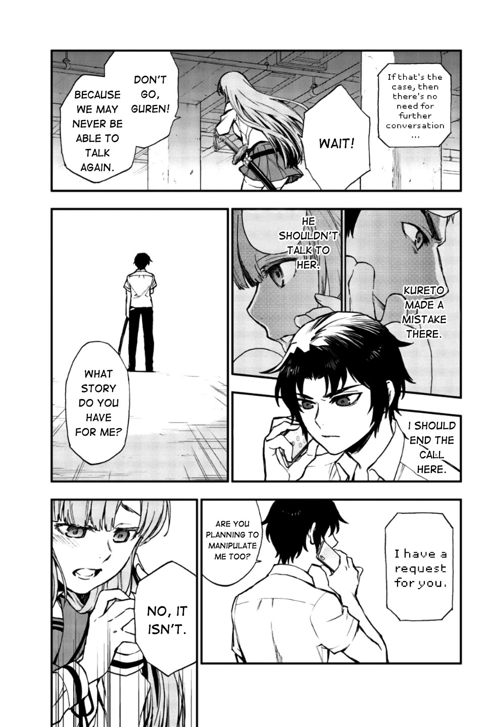 Owari no Seraph: Guren Ichinose's Catastrophe at 16 Chapter 17 page 20 - Chapter 17
