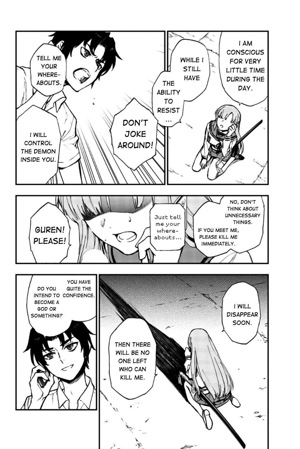 Owari no Seraph: Guren Ichinose's Catastrophe at 16 Chapter 17 page 23 - Chapter 17