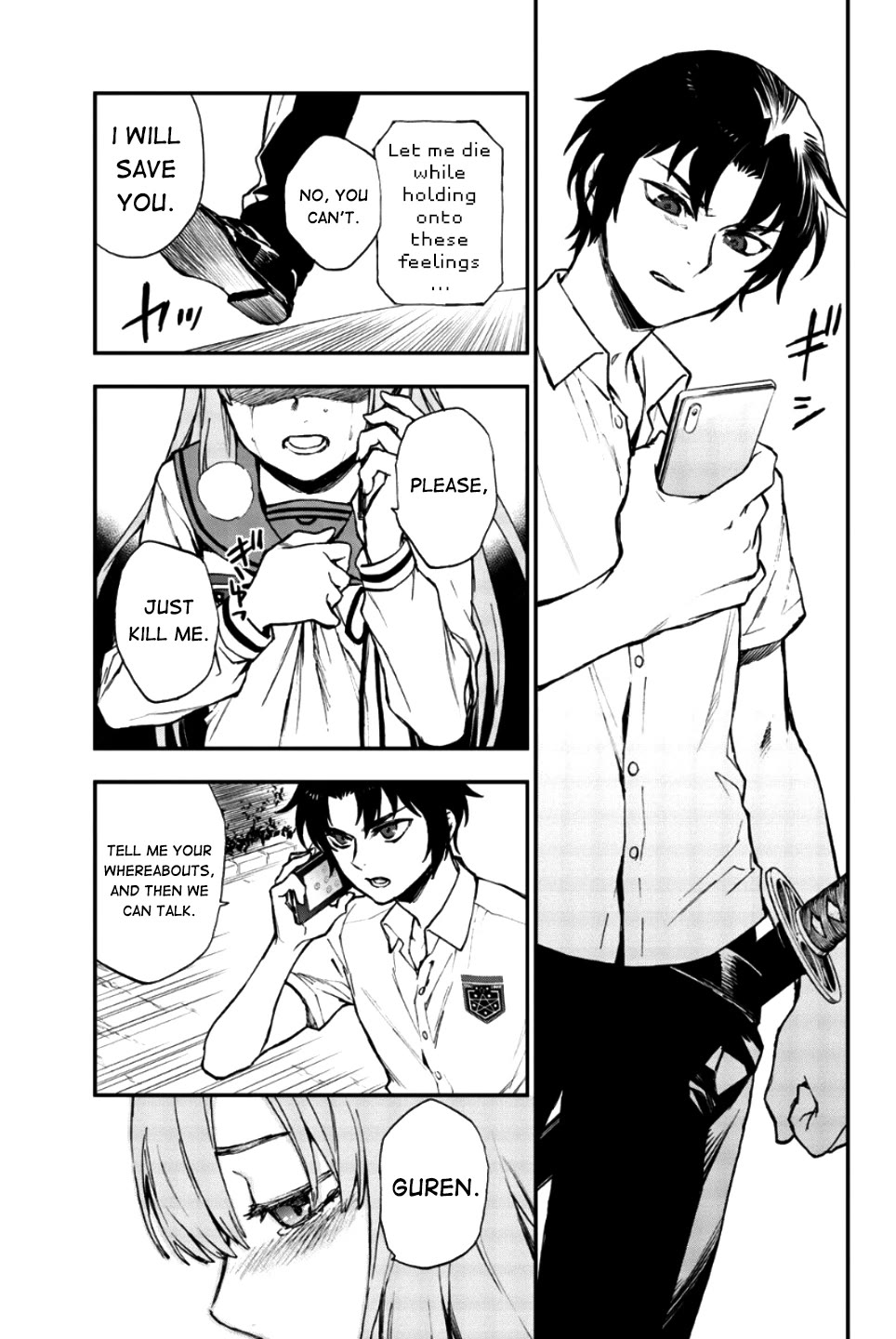 Owari no Seraph: Guren Ichinose's Catastrophe at 16 Chapter 17 page 26 - Chapter 17