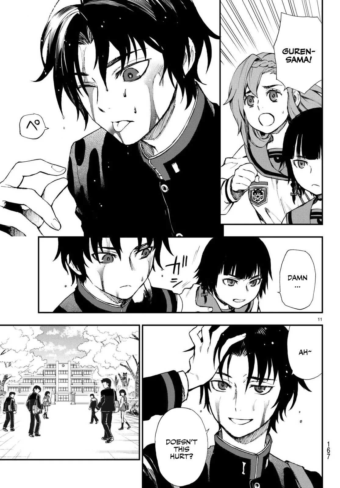 Owari no Seraph: Guren Ichinose's Catastrophe at 16 Chapter 2 page 11 - Chapter 2
