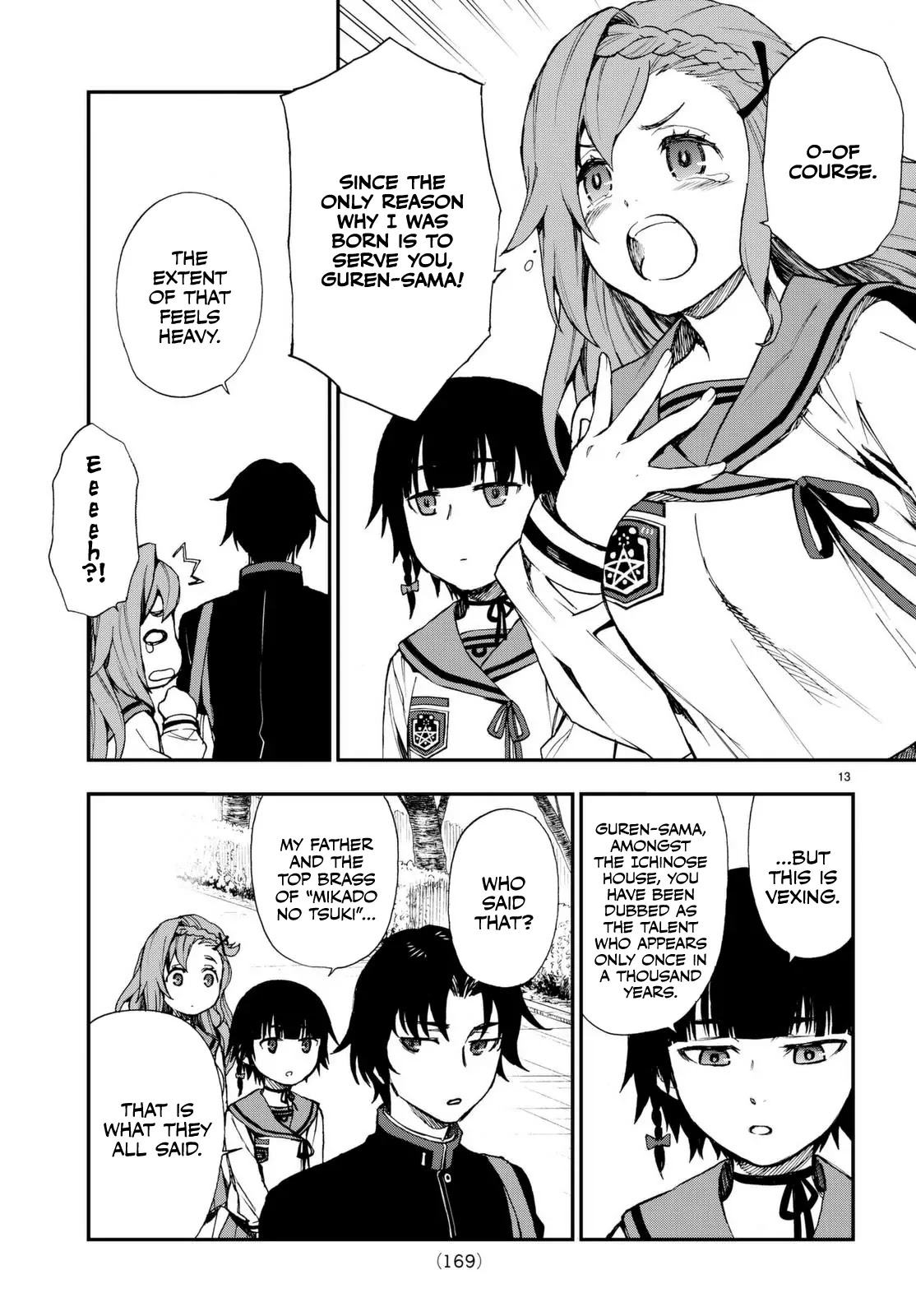 Owari no Seraph: Guren Ichinose's Catastrophe at 16 Chapter 2 page 13 - Chapter 2