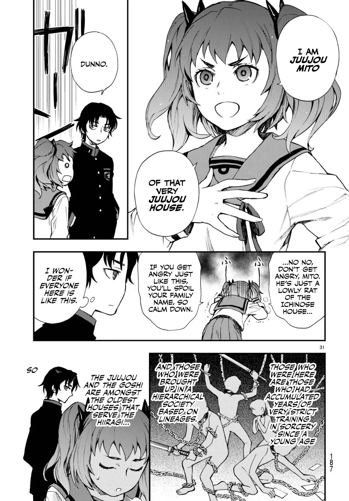 Owari no Seraph: Guren Ichinose's Catastrophe at 16 Chapter 2 page 31 - Chapter 2