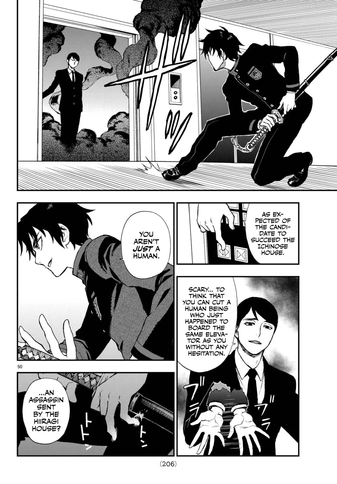 Owari no Seraph: Guren Ichinose's Catastrophe at 16 Chapter 2 page 50 - Chapter 2