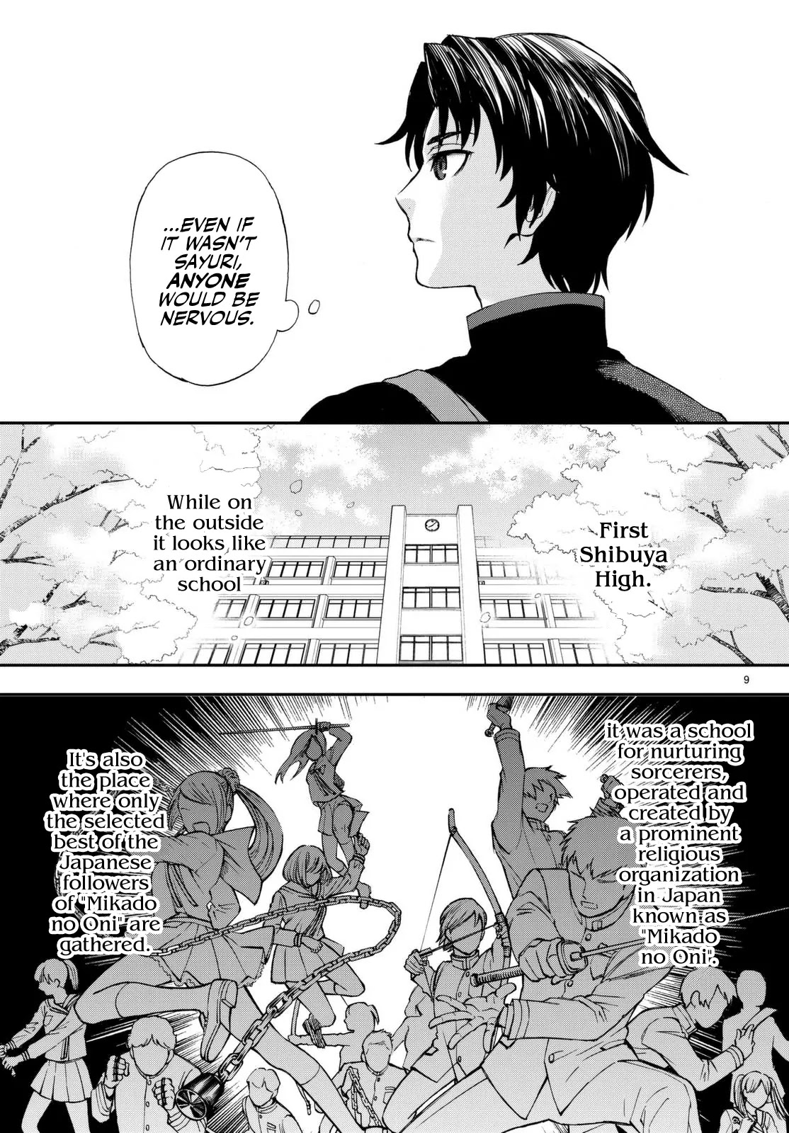 Owari no Seraph: Guren Ichinose's Catastrophe at 16 Chapter 2 page 9 - Chapter 2