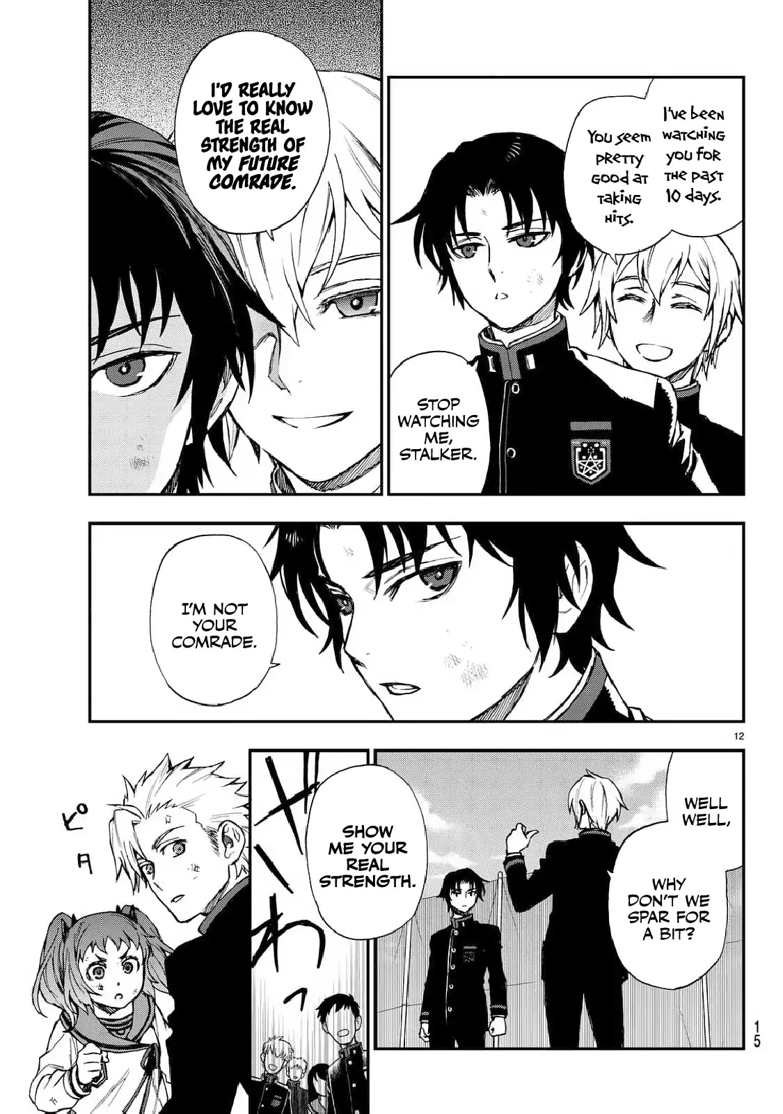 Owari no Seraph: Guren Ichinose's Catastrophe at 16 Chapter 3 page 13 - Chapter 3