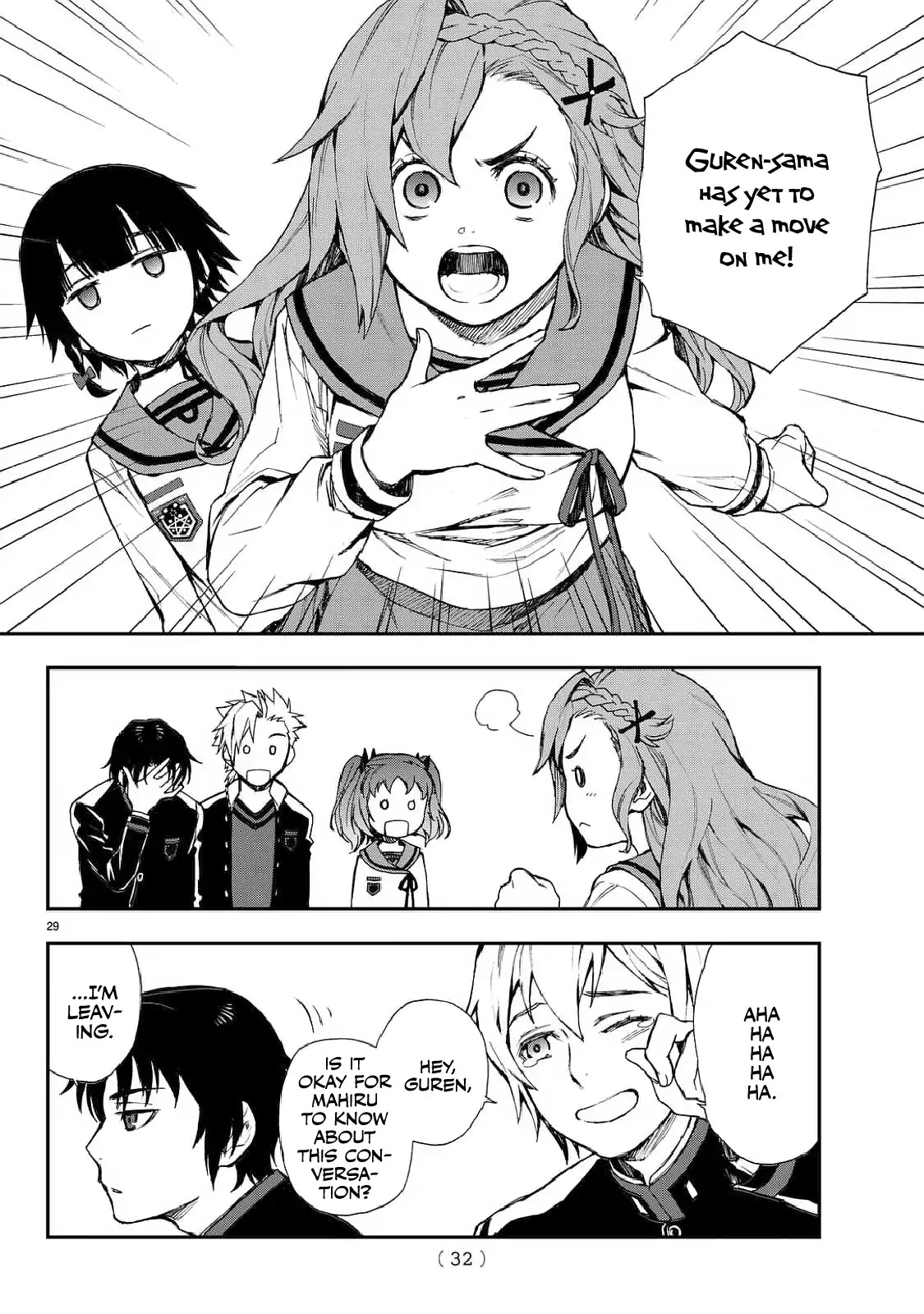 Owari no Seraph: Guren Ichinose's Catastrophe at 16 Chapter 3 page 30 - Chapter 3