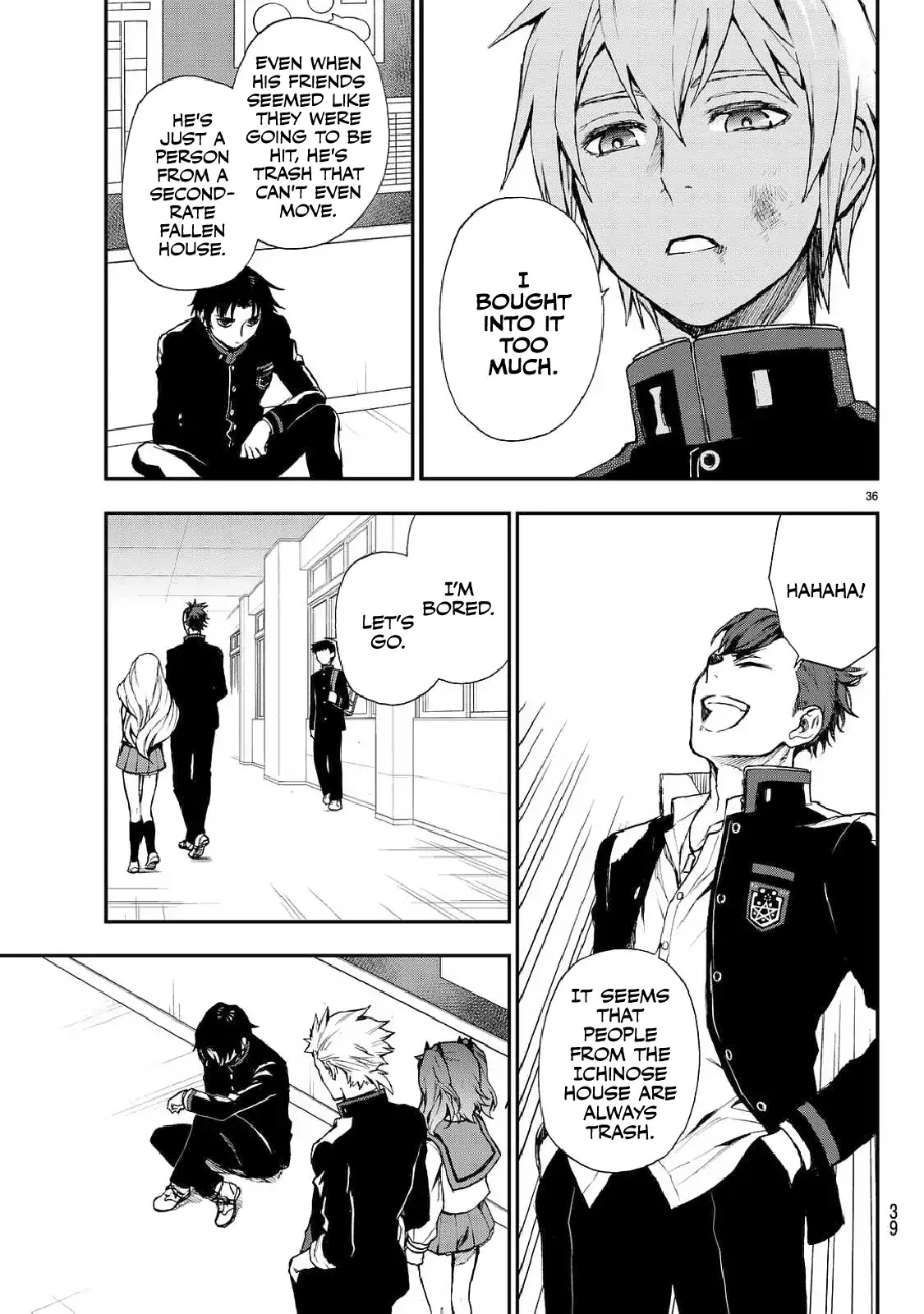Owari no Seraph: Guren Ichinose's Catastrophe at 16 Chapter 3 page 37 - Chapter 3