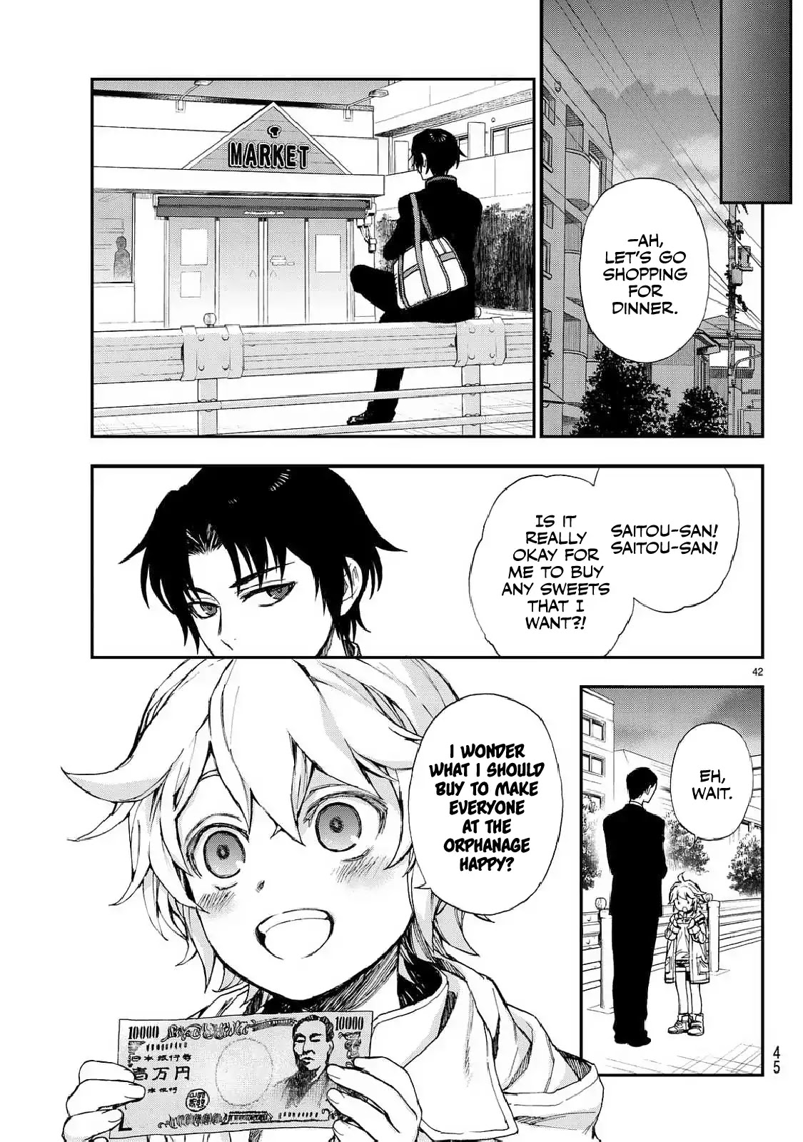 Owari no Seraph: Guren Ichinose's Catastrophe at 16 Chapter 3 page 43 - Chapter 3