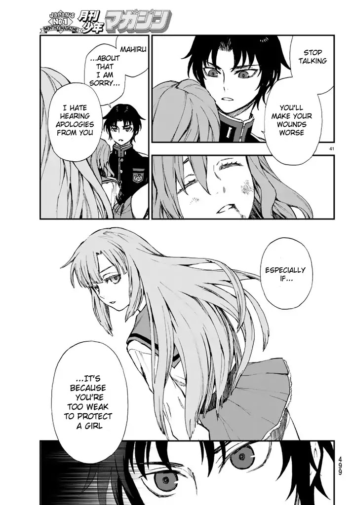 Owari no Seraph: Guren Ichinose's Catastrophe at 16 Chapter 4 page 41 - Chapter 4