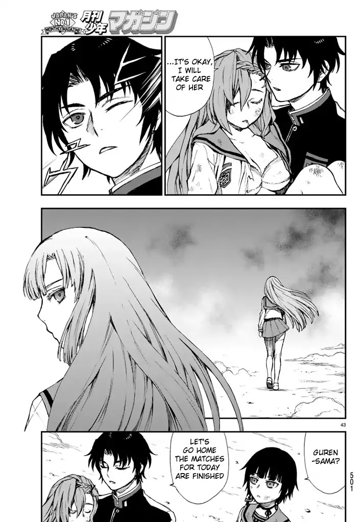 Owari no Seraph: Guren Ichinose's Catastrophe at 16 Chapter 4 page 43 - Chapter 4