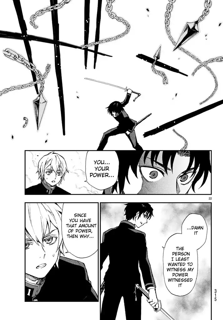 Owari no Seraph: Guren Ichinose's Catastrophe at 16 Chapter 5 page 22 - Chapter 5
