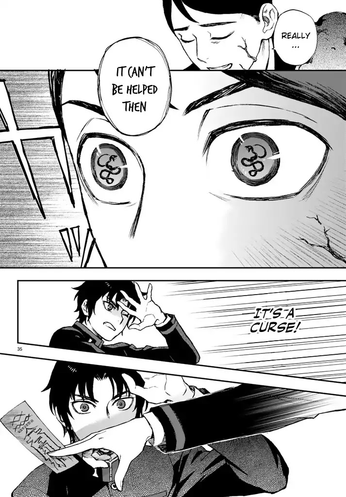 Owari no Seraph: Guren Ichinose's Catastrophe at 16 Chapter 5 page 35 - Chapter 5