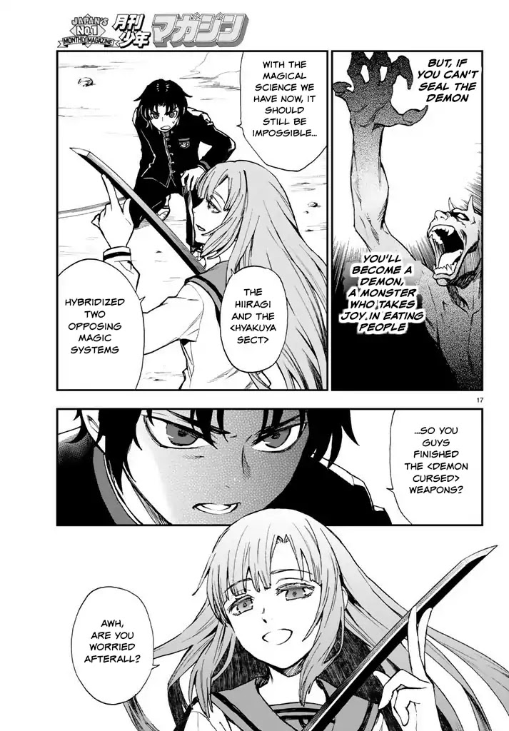 Owari no Seraph: Guren Ichinose's Catastrophe at 16 Chapter 6 page 17 - Chapter 6