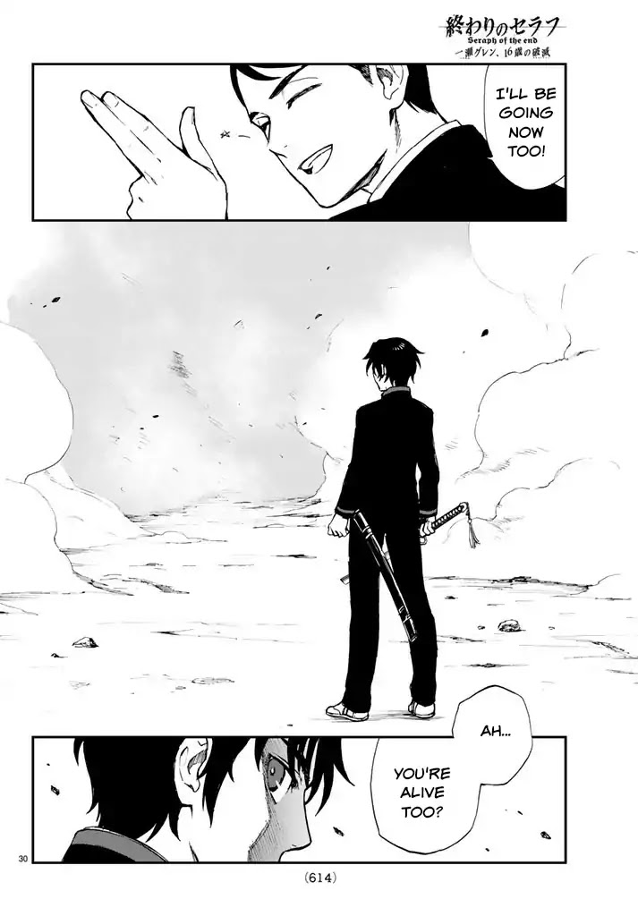Owari no Seraph: Guren Ichinose's Catastrophe at 16 Chapter 6 page 30 - Chapter 6