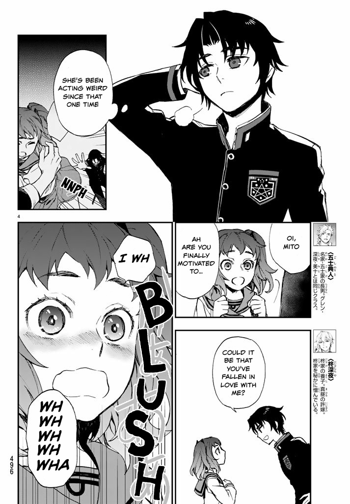 Owari no Seraph: Guren Ichinose's Catastrophe at 16 Chapter 7 page 4 - Chapter 7