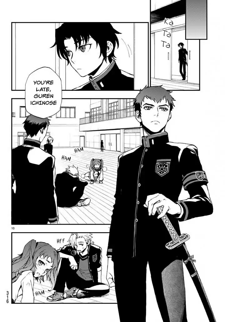 Owari no Seraph: Guren Ichinose's Catastrophe at 16 Chapter 8 page 10 - Chapter 8