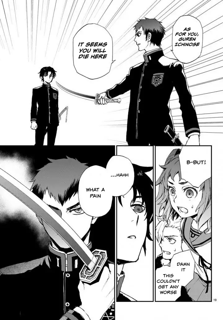 Owari no Seraph: Guren Ichinose's Catastrophe at 16 Chapter 8 page 19 - Chapter 8