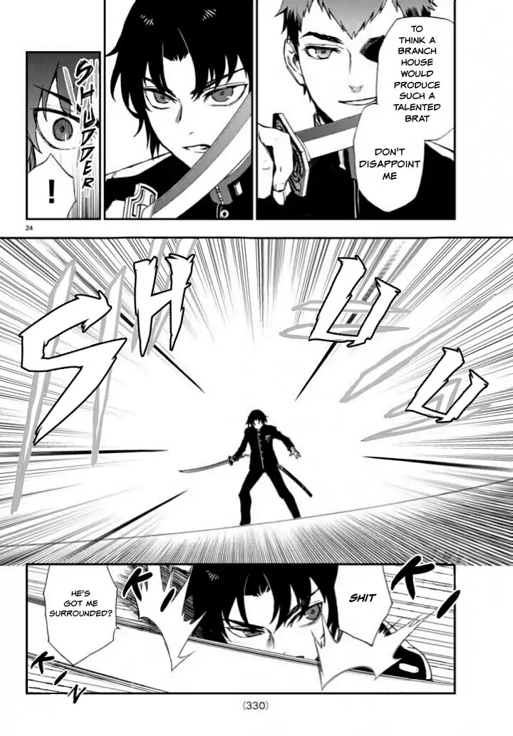 Owari no Seraph: Guren Ichinose's Catastrophe at 16 Chapter 8 page 24 - Chapter 8