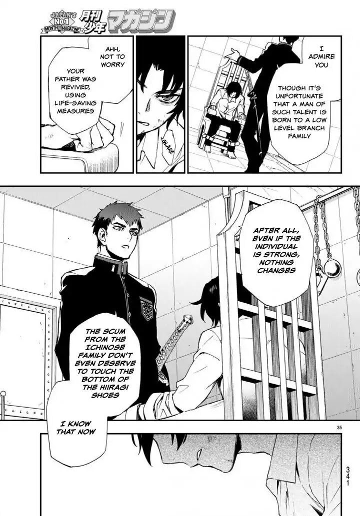 Owari no Seraph: Guren Ichinose's Catastrophe at 16 Chapter 8 page 35 - Chapter 8