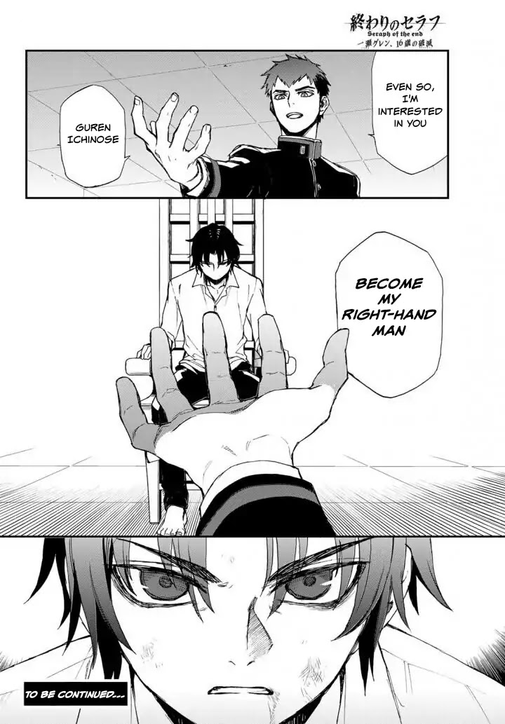 Owari no Seraph: Guren Ichinose's Catastrophe at 16 Chapter 8 page 36 - Chapter 8