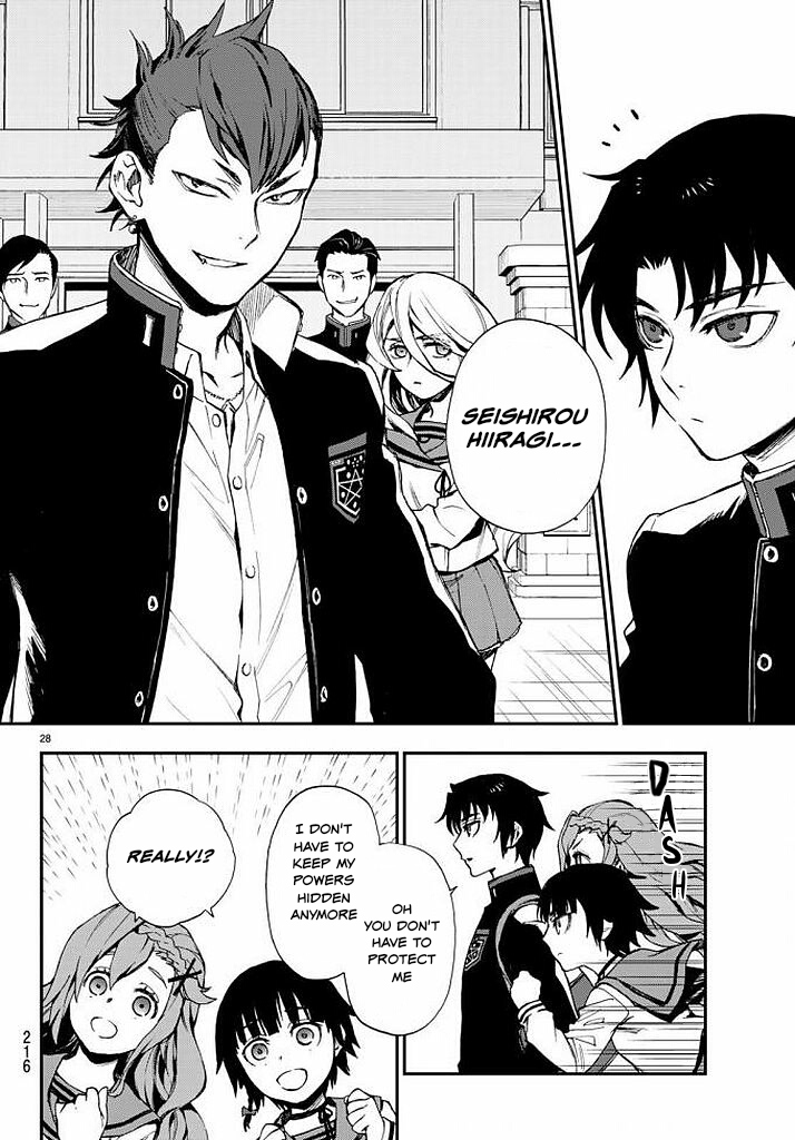 Owari no Seraph: Guren Ichinose's Catastrophe at 16 Chapter 9 page 28 - Chapter 9