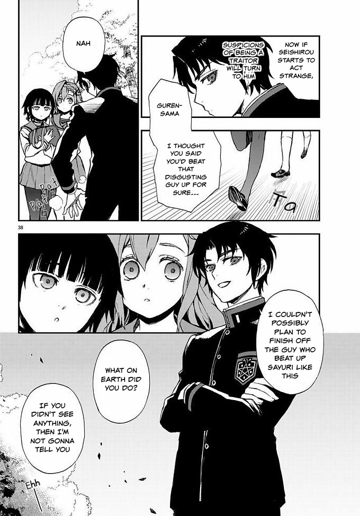 Owari no Seraph: Guren Ichinose's Catastrophe at 16 Chapter 9 page 38 - Chapter 9