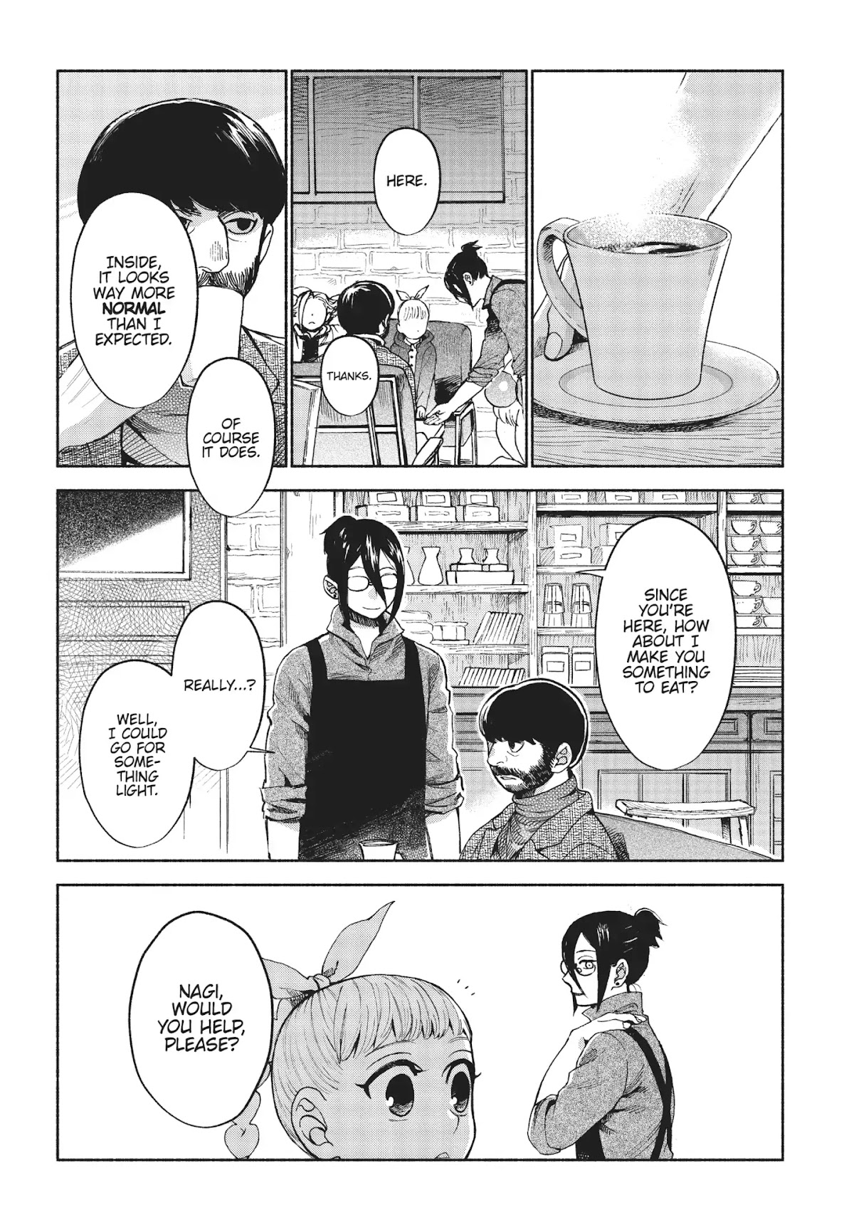 Owari Nochi, Asanagi Kurashi. Chapter 10 page 28 - Chapter 10: Danger & Pita Pocket Sandwiches