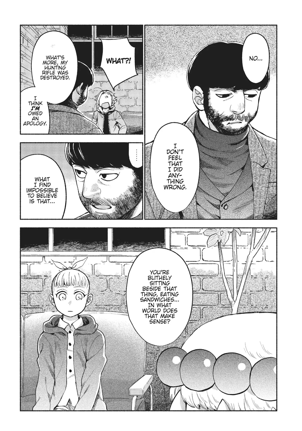 Owari Nochi, Asanagi Kurashi. Chapter 10 page 36 - Chapter 10: Danger & Pita Pocket Sandwiches