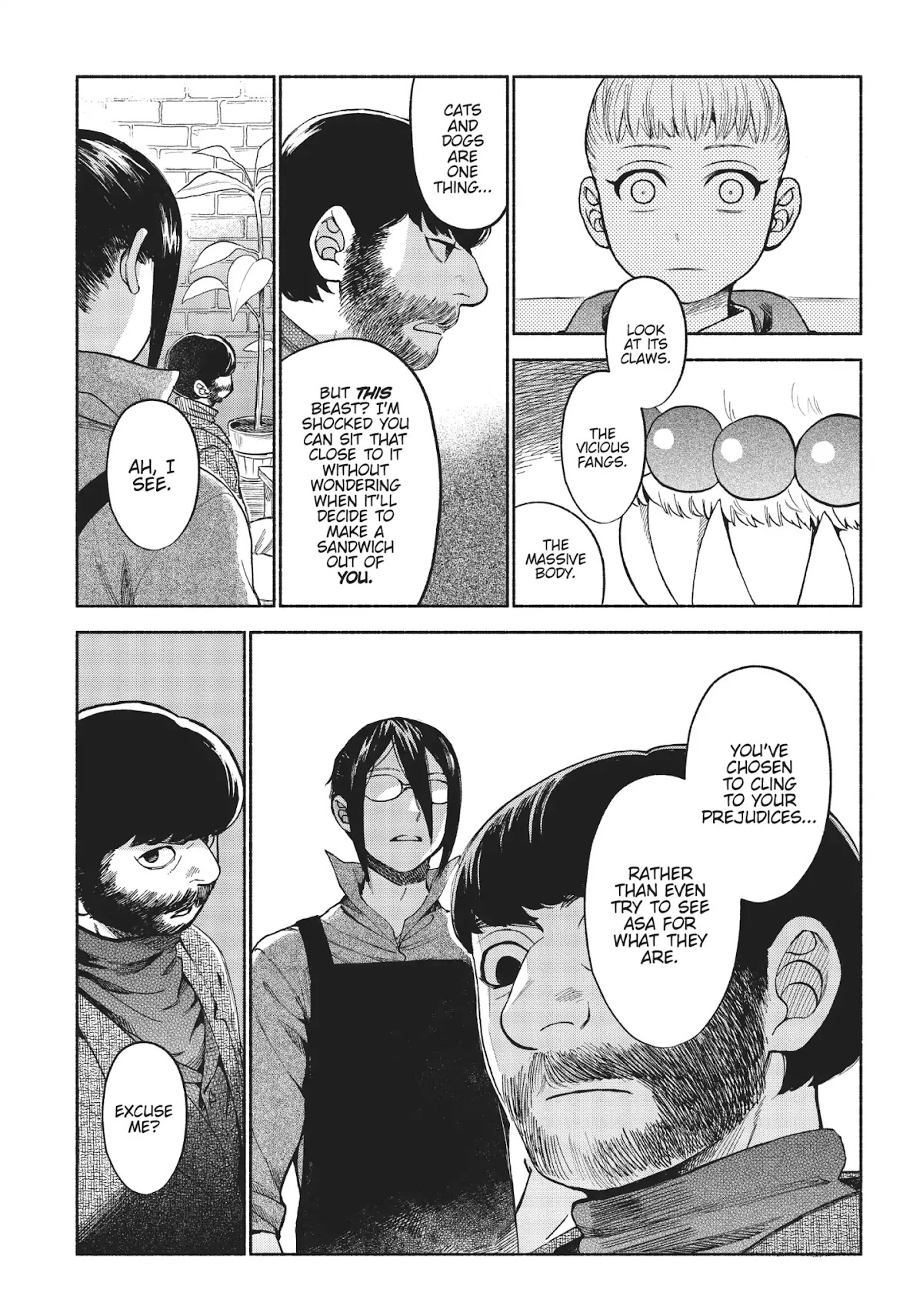 Owari Nochi, Asanagi Kurashi. Chapter 10 page 37 - Chapter 10: Danger & Pita Pocket Sandwiches