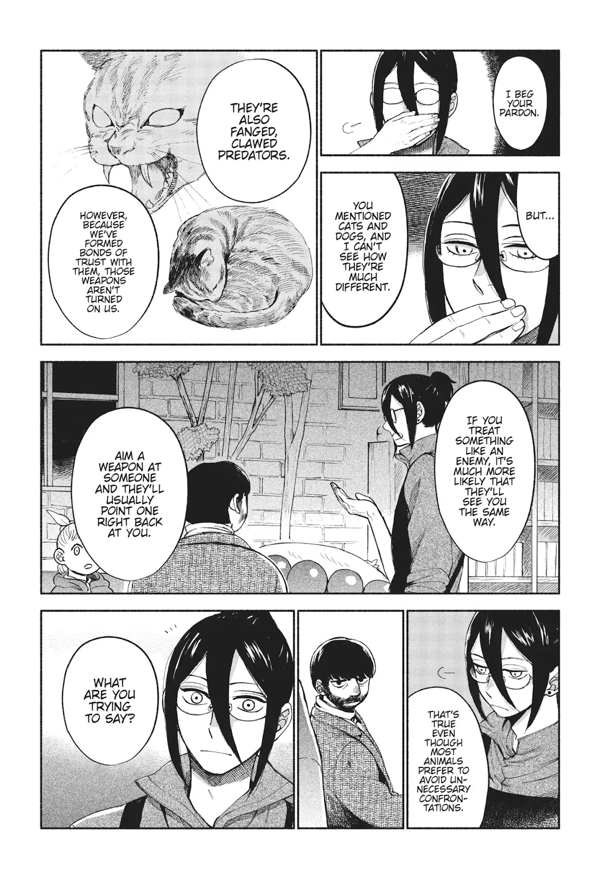 Owari Nochi, Asanagi Kurashi. Chapter 10 page 38 - Chapter 10: Danger & Pita Pocket Sandwiches