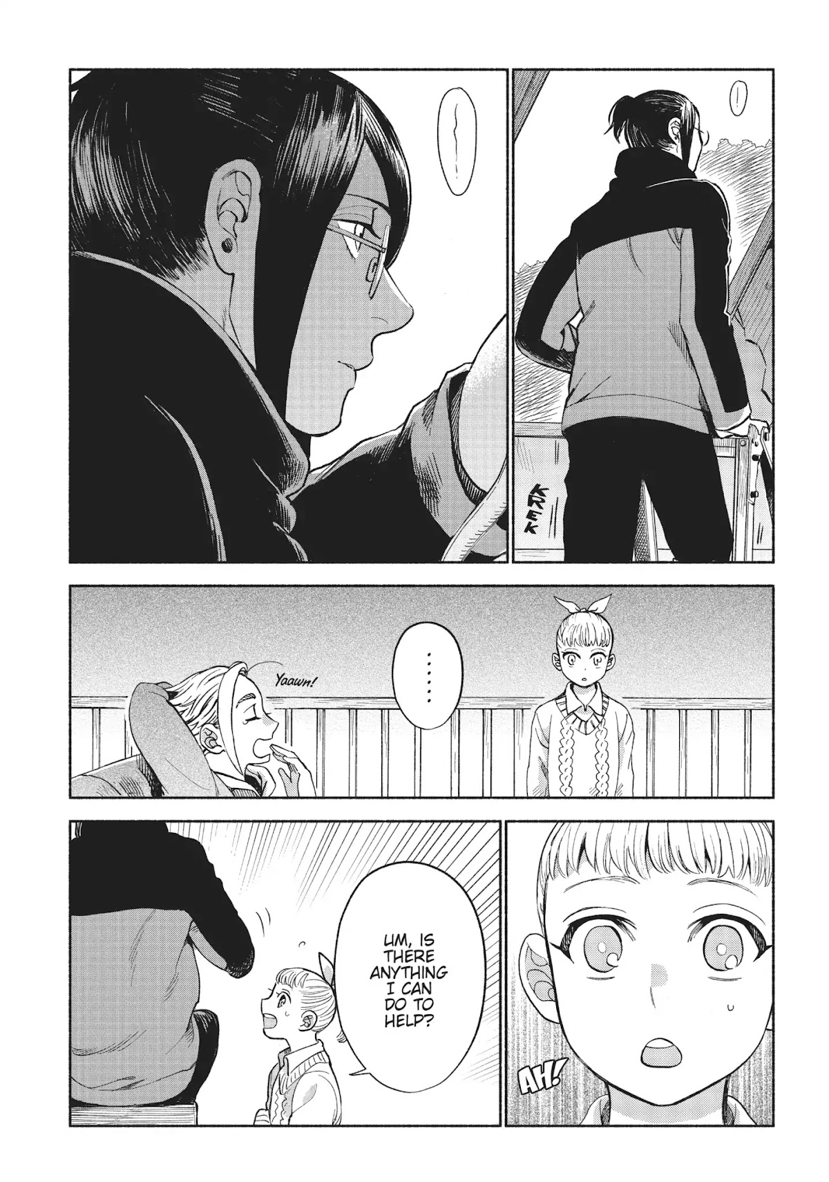Owari Nochi, Asanagi Kurashi. Chapter 11 page 11 - Chapter 11: A New Door & Veggie Chirashi-Sushi