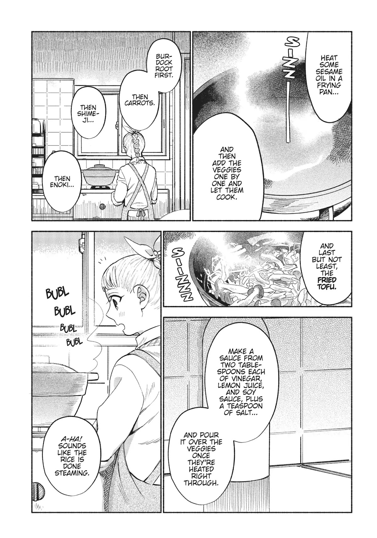 Owari Nochi, Asanagi Kurashi. Chapter 11 page 17 - Chapter 11: A New Door & Veggie Chirashi-Sushi