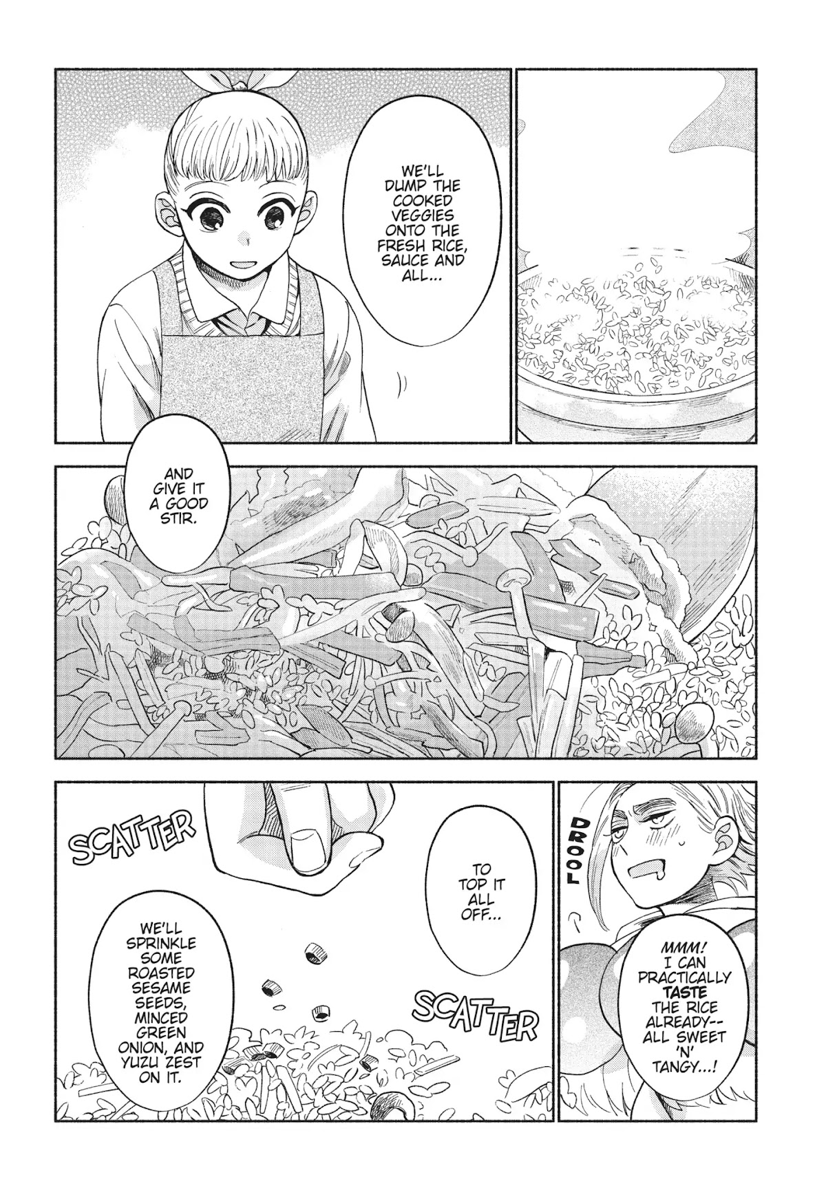 Owari Nochi, Asanagi Kurashi. Chapter 11 page 18 - Chapter 11: A New Door & Veggie Chirashi-Sushi